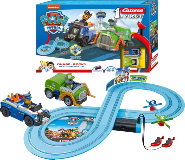 Carrera First PAW Patrol – Preparados para la acción, circuito de carreras de 2,4 m