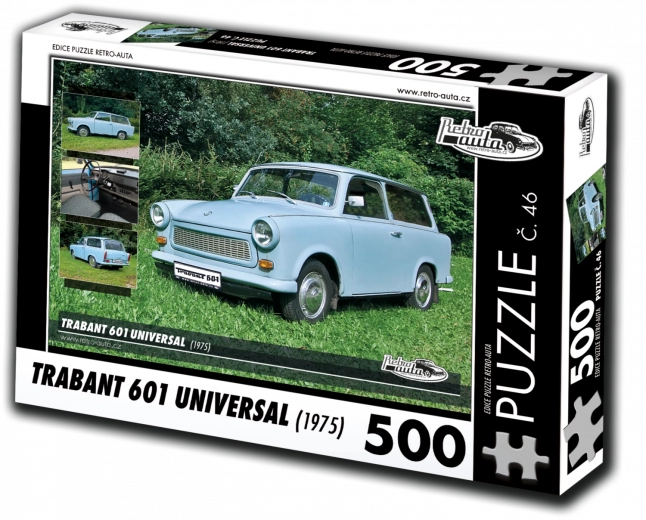 Puzzle de Autos Retro Trabant 601 Universal (500 piezas)