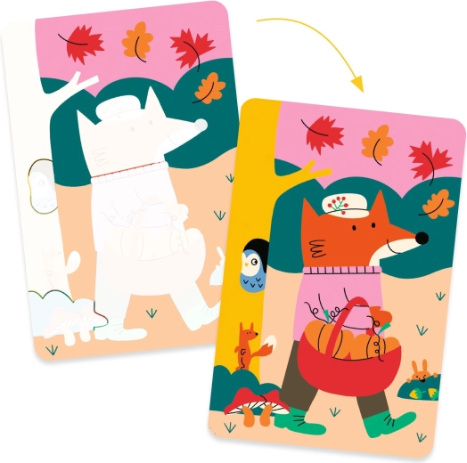 Tarjetas duraderas con esquinas redondeadas para manos pequeñas