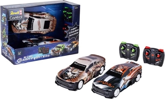 Revell RC Cars Crash Fighter – set de 2 coches teledirigidos para combates