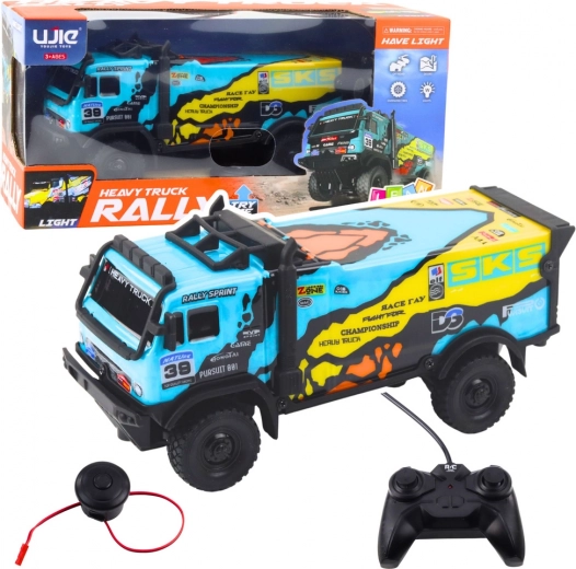 Camión RC teledirigido – azul con sonidos