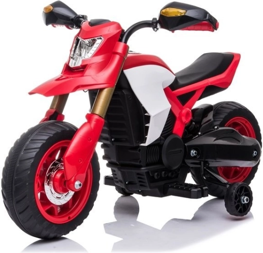 Aspecto realista de motocicleta
