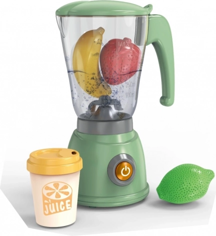 Batidora de frutas verde