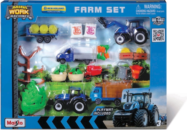 Maisto Mega set de granja New Holland