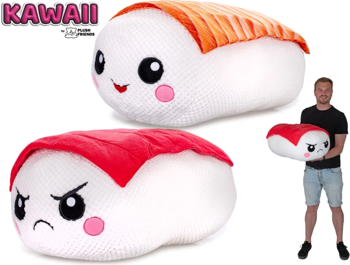 Plush Friends Kawaii peluche sushi nigiri 60 cm - 1 kus