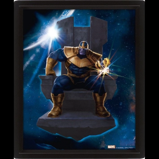 Cuadro 3D Avengers: Thanos