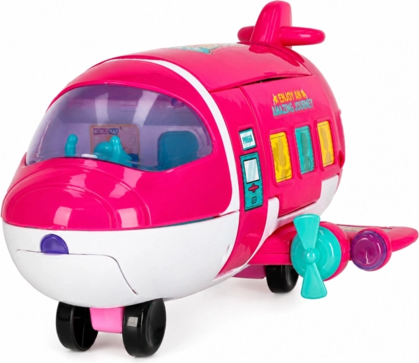 Aspecto realista de un avión de pasajeros