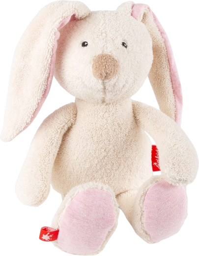 Sigikid Natural Friends conejito de algodón – primer peluche de apego 28 cm