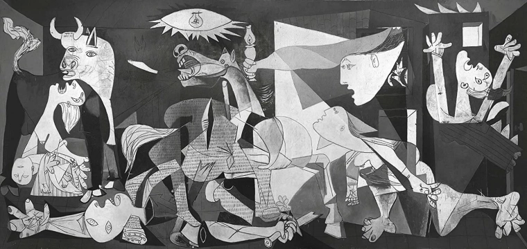 Colección de arte de puzles Ravensburger: Guernica, 1937, 2000 piezas