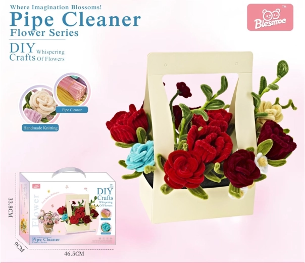 Set creativo DIY de ramo de flores para niños