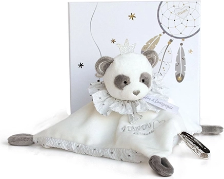Set de regalo - doudou de peluche panda