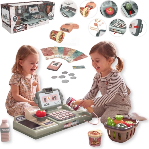 Caja registradora infantil interactiva TinyMini