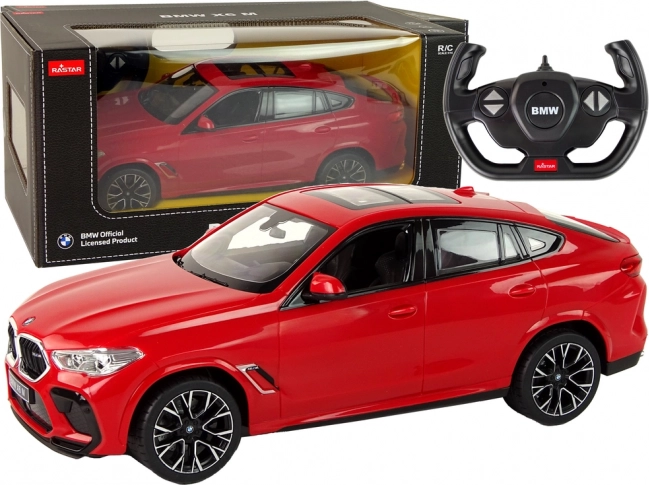 Coche teledirigido BMW X6 M 1:14 rojo