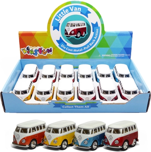 Modelo metálico de coche VOLKSWAGEN Little Van – 4 tipos