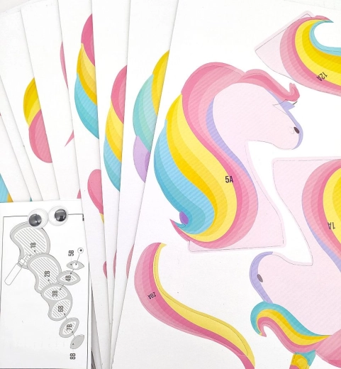 Montaje fácil con piezas numeradas