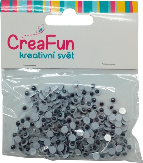 Ojos móviles de 5 mm – set de 300 uds.