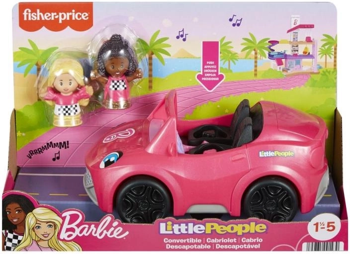 Fisher-Price Little People descapotable Barbie con sonidos