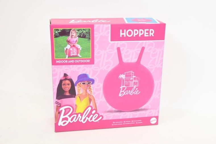 Balón saltarín Barbie de 50 cm con asas
