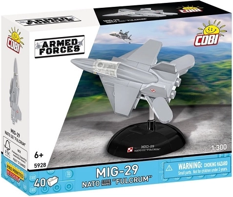Kit de construcción COBI Armed Forces MiG-29 Fulcrum (NATO) 40 piezas
