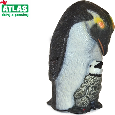 Pingüino y cría 6 cm