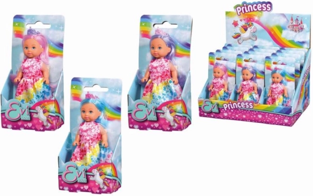 Muñeca Evička princesa arcoíris