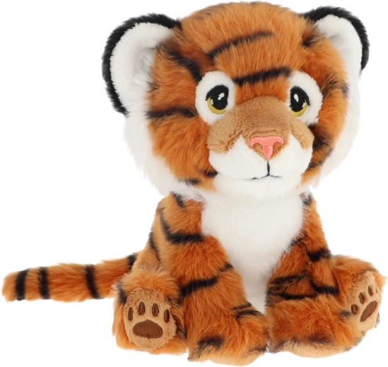 Keel Toys Keeleco tigre de peluche de plásticos reciclados 14 cm
