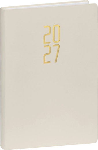 Agenda diaria Notique Ponza 2027 crema 15 × 21 cm