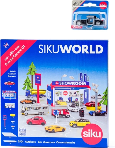 SIKU World concesionario de coches con coche