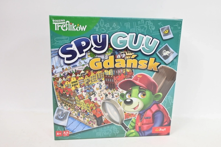 Trefl Spy Guy Gdańsk (Rodina Treflíků) – juego cooperativo de detectives para niños