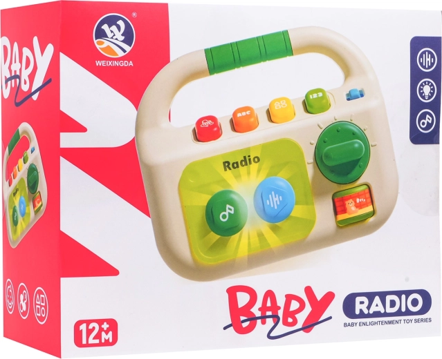Radio infantil interactiva con sonidos