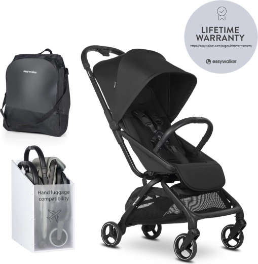 Easywalker cochecito deportivo Rockey S pure black