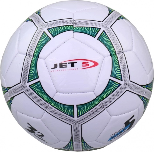 Balón de fútbol verde