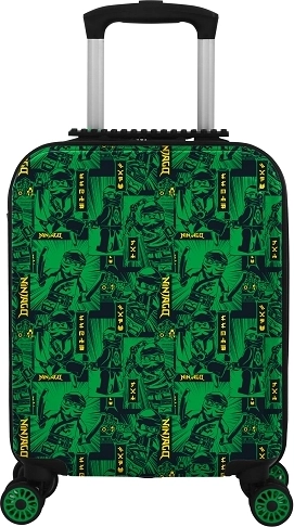 LEGO Ninjago maleta infantil de viaje verde 46 cm (XS)