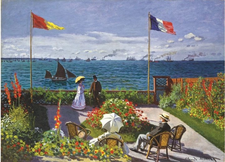Puzzle Jardín en Sainte-Adresse 1000 piezas EUROGRAPHICS