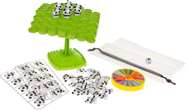 Juego de destreza de panda para niños