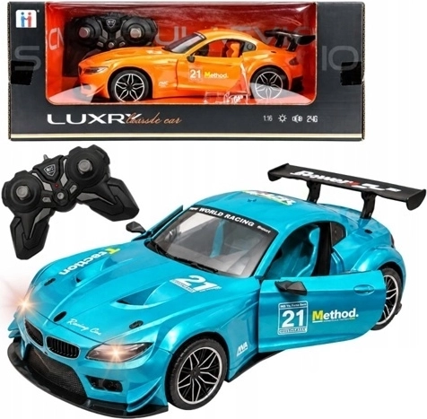 Coche RC deportivo con carga USB