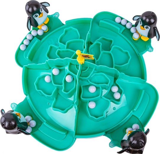 Control sencillo: presiona el pingüino y dispara