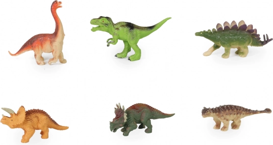 Set de dinosaurios en caja 6 uds