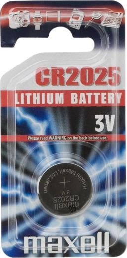 Pilas de botón de litio CR2025 de 3 V - 5 unidades