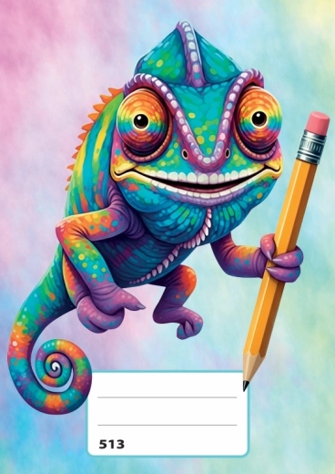 Cuaderno A5 de líneas Chameleon - 1 unidad