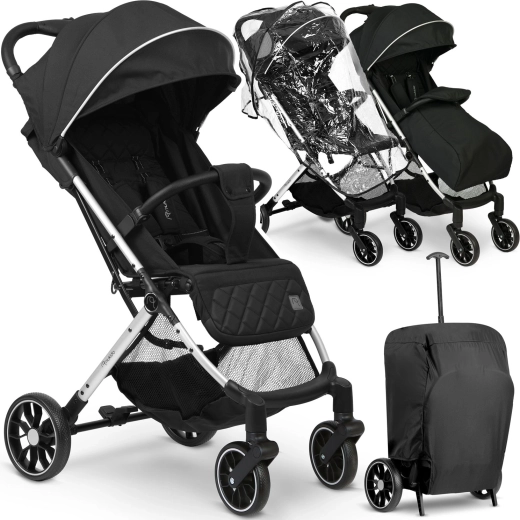 Cochecito deportivo Nukido Paseo – negro
