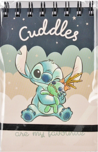 Cuaderno cuadrado A6 Lilo y Stitch
