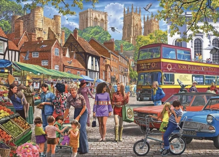 Puzzle Mercado en York 1000 piezas GIBSONS