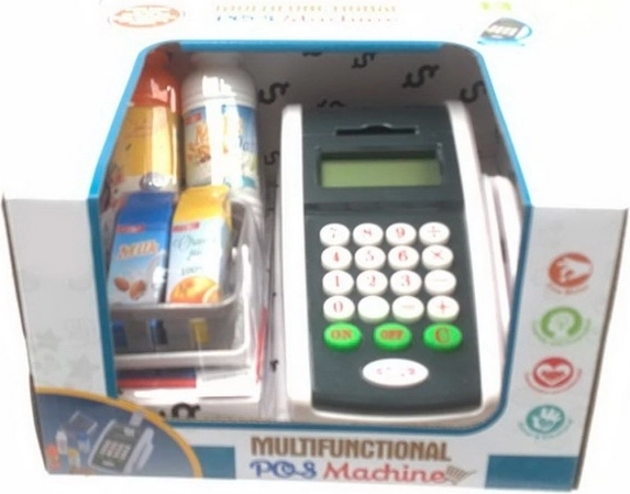 Caja registradora con terminal de pago