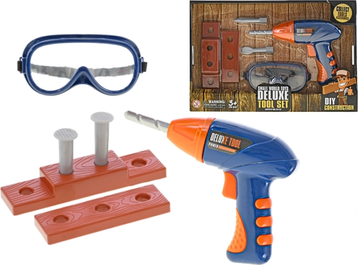 Set de herramientas infantil con taladro, 8 piezas