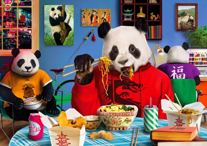 Puzle Comida rápida china 1000 piezas