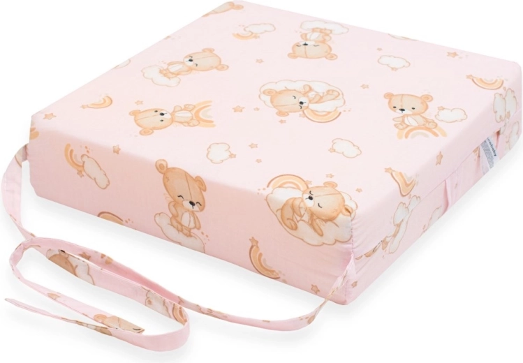 Elevador infantil para silla NEW BABY Basic Bear rosa