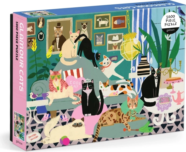 Puzzle Gatos encantadores 1000 piezas GALISON