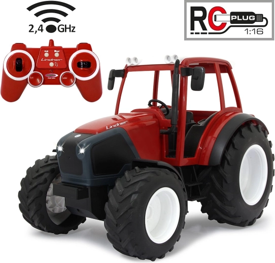 Tractor RC Lindner Geotrac a escala 1:16 con control de 2,4 GHz