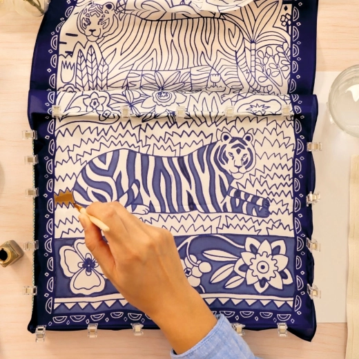 Creación con seda